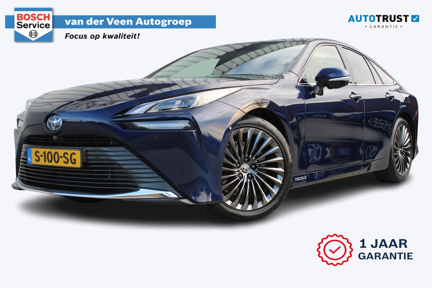 Toyota Mirai - Prestige | Incl. 12 maanden garantie | Head-up display | Stoelverwarming + ventilatie voor - AutoWereld.nl