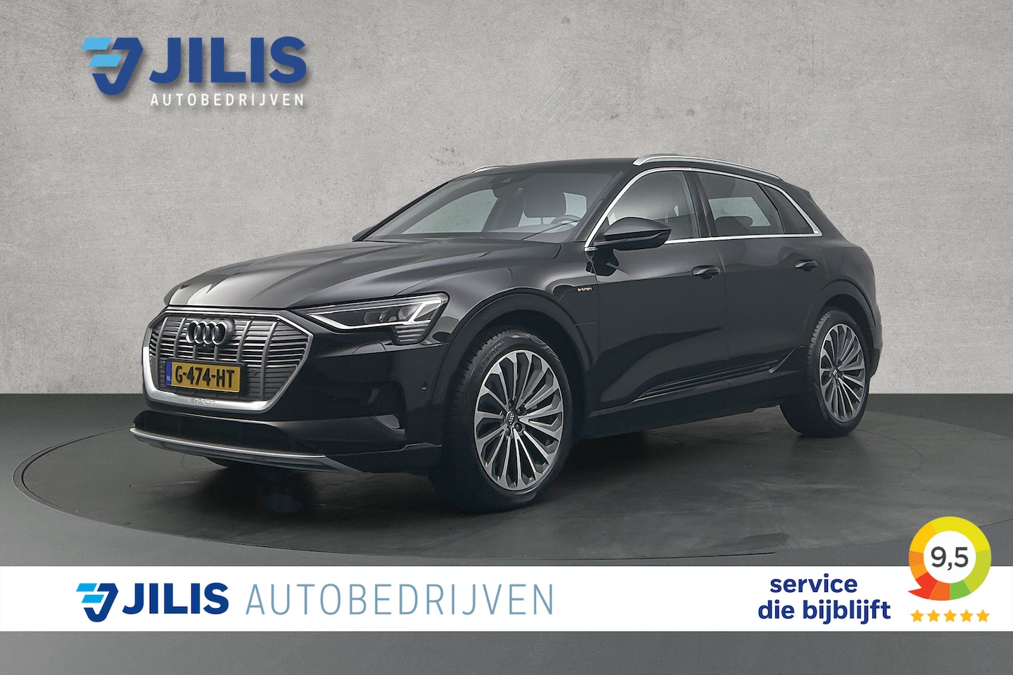 Audi e-tron - e-tron 55 quattro advanced 95 kWh | Luchtvering | Trekhaak | Rondomzicht camera | LED - AutoWereld.nl