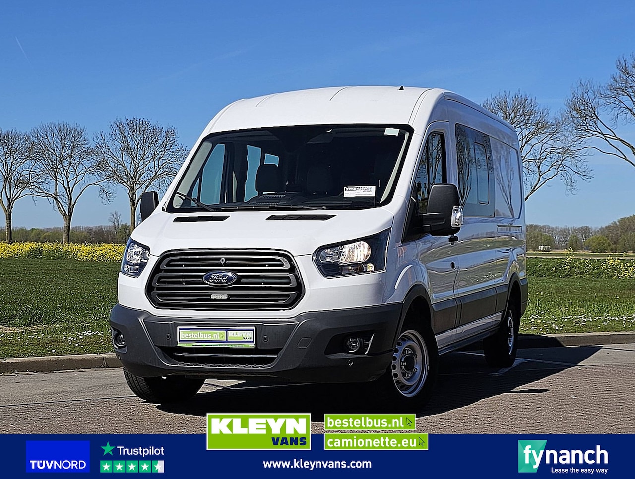 Ford Transit - 350 ac dubb cabine EURO6 - AutoWereld.nl