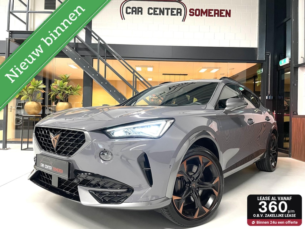 CUPRA Formentor - 1.4 e-Hybrid VZ 245 PK/ Cam/ Keyless/ 19'LMV/ Matrix LED - AutoWereld.nl