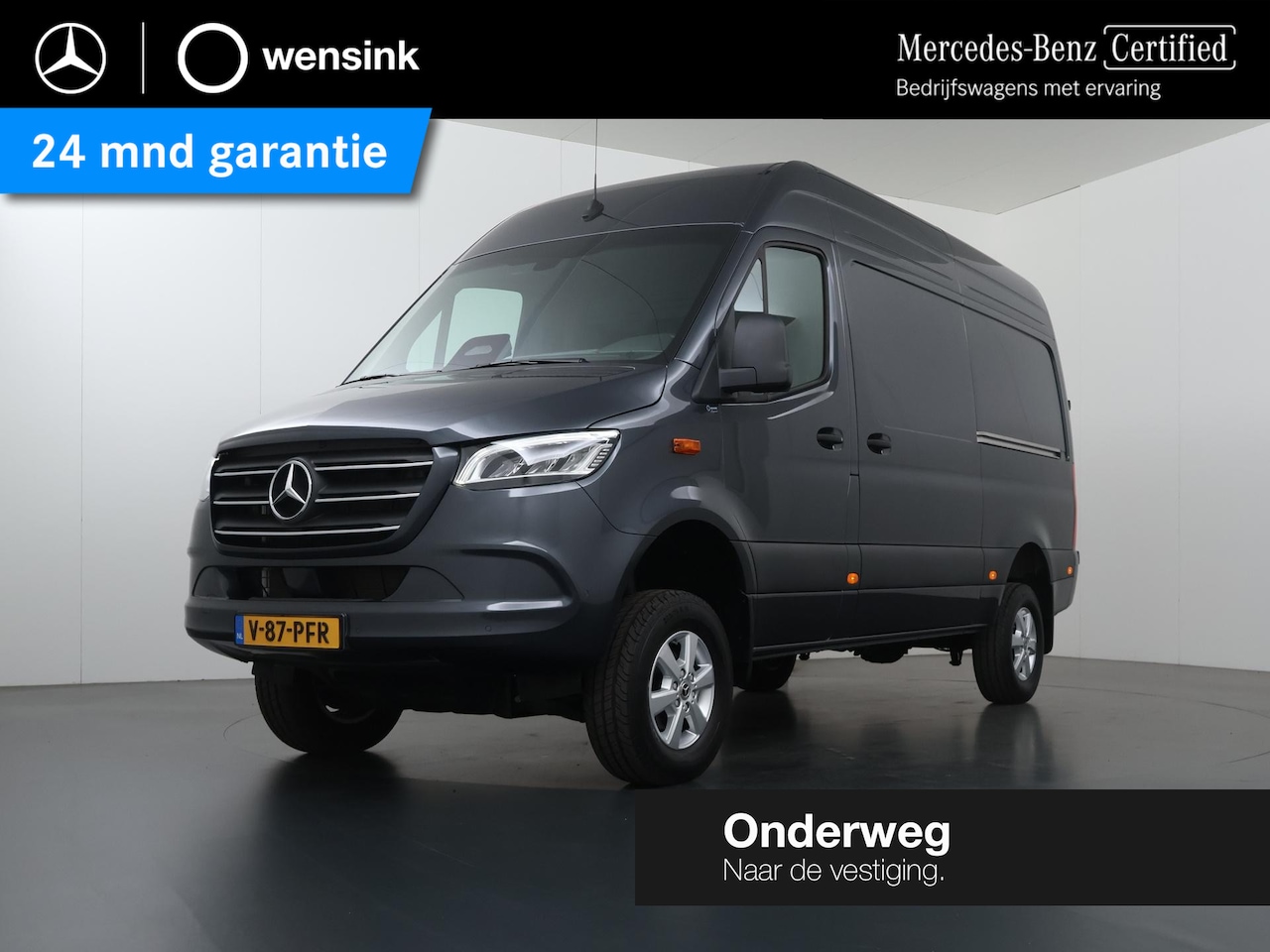 Mercedes-Benz Sprinter - 319 CDI | Aut. | L2 H2 | Select | 4X4 | Dubbele Schuifdeur | 2800 KG Trekhaak | Lederen be - AutoWereld.nl