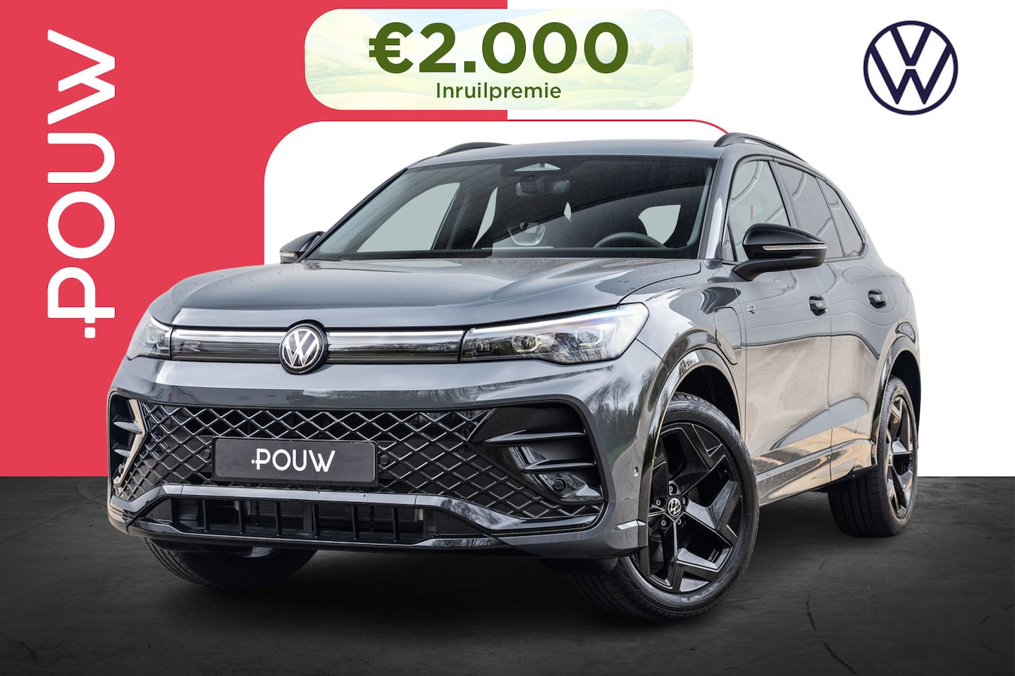 Volkswagen Tiguan - 1.5 eHybrid 204pk R-Line Edition | Velgen 20'' | Trekhaak Elek. Uitklapbaar | Panoramadak - AutoWereld.nl