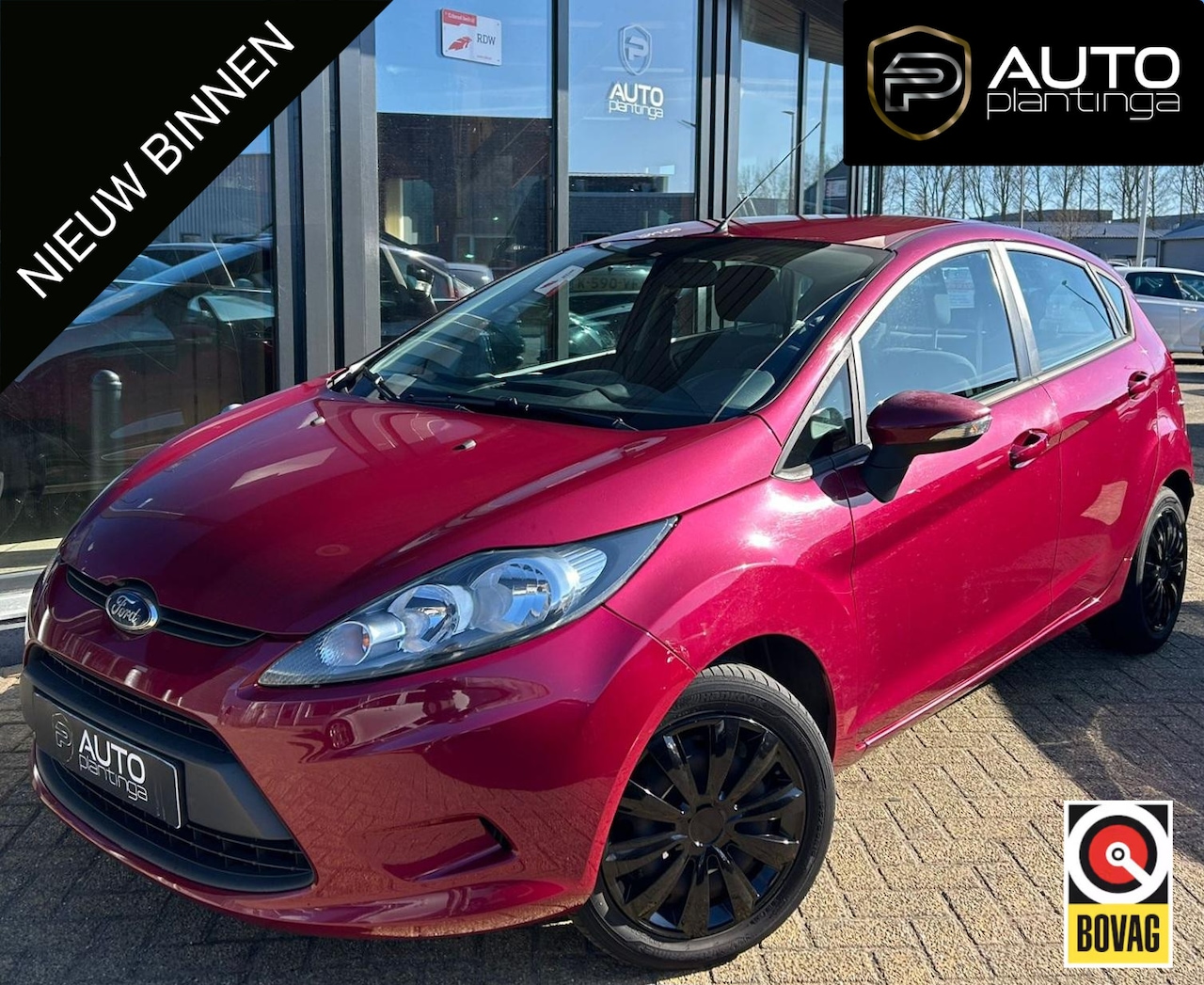 Ford Fiesta - 1.25 Champion | Nette Staat | NL AUTO | Nieuwe APK | Airco | 5 Deurs | 2 Sleutels | - AutoWereld.nl