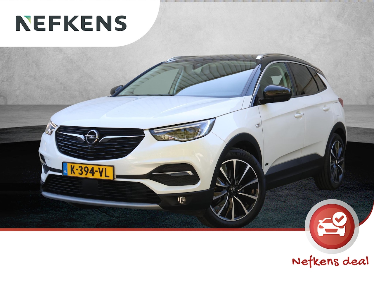 Opel Grandland X - 225pk Hybrid Ultimate | 1ste eigenaar | DENON | Camera | LEER | Verwarmde voorruit/stoelen - AutoWereld.nl