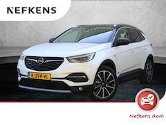 Opel Grandland X - 225pk Hybrid Ultimate | 1ste eigenaar | DENON | Camera | LEER | Verwarmde voorruit/stoelen