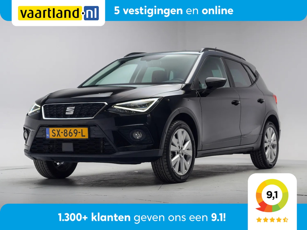 SEAT Arona - 1.0 TSI Style B. Int Aut. [ LED Navi Apple / Android Cruise Control] - AutoWereld.nl