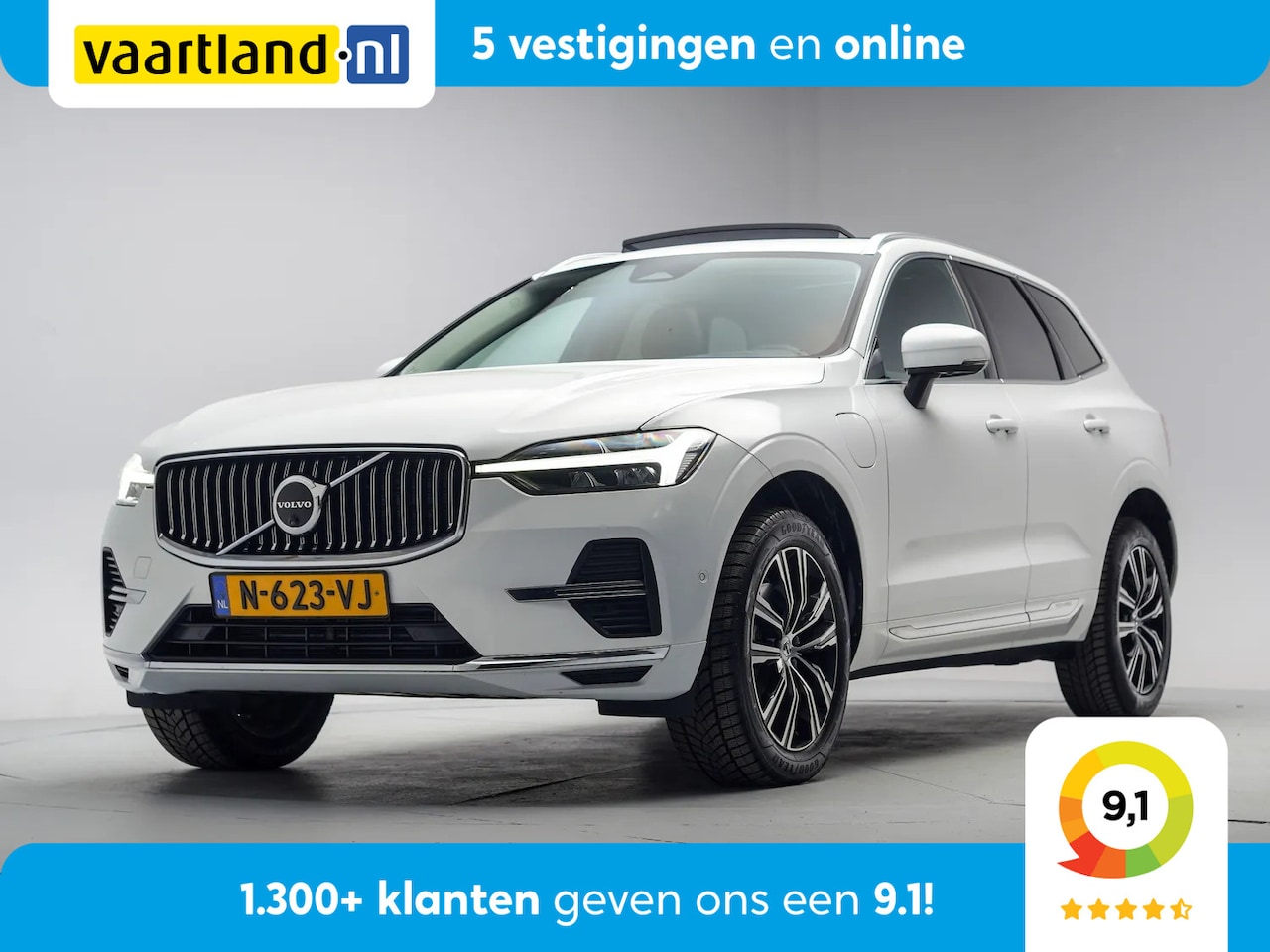 Volvo XC60 - 2.0 T6 Plug-in hybrid AWD Inscription Expression [ Panorama Navi Camera Apple / Android ] - AutoWereld.nl