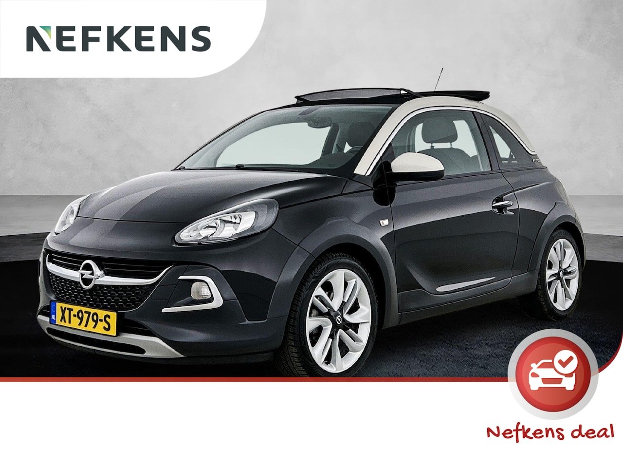 Opel ADAM - 1.0 Rocks BlitZ 90pk | Schuif-/Kanteldak | Navigatie | Stoel-/Stuurverwarming | Navigatie - AutoWereld.nl