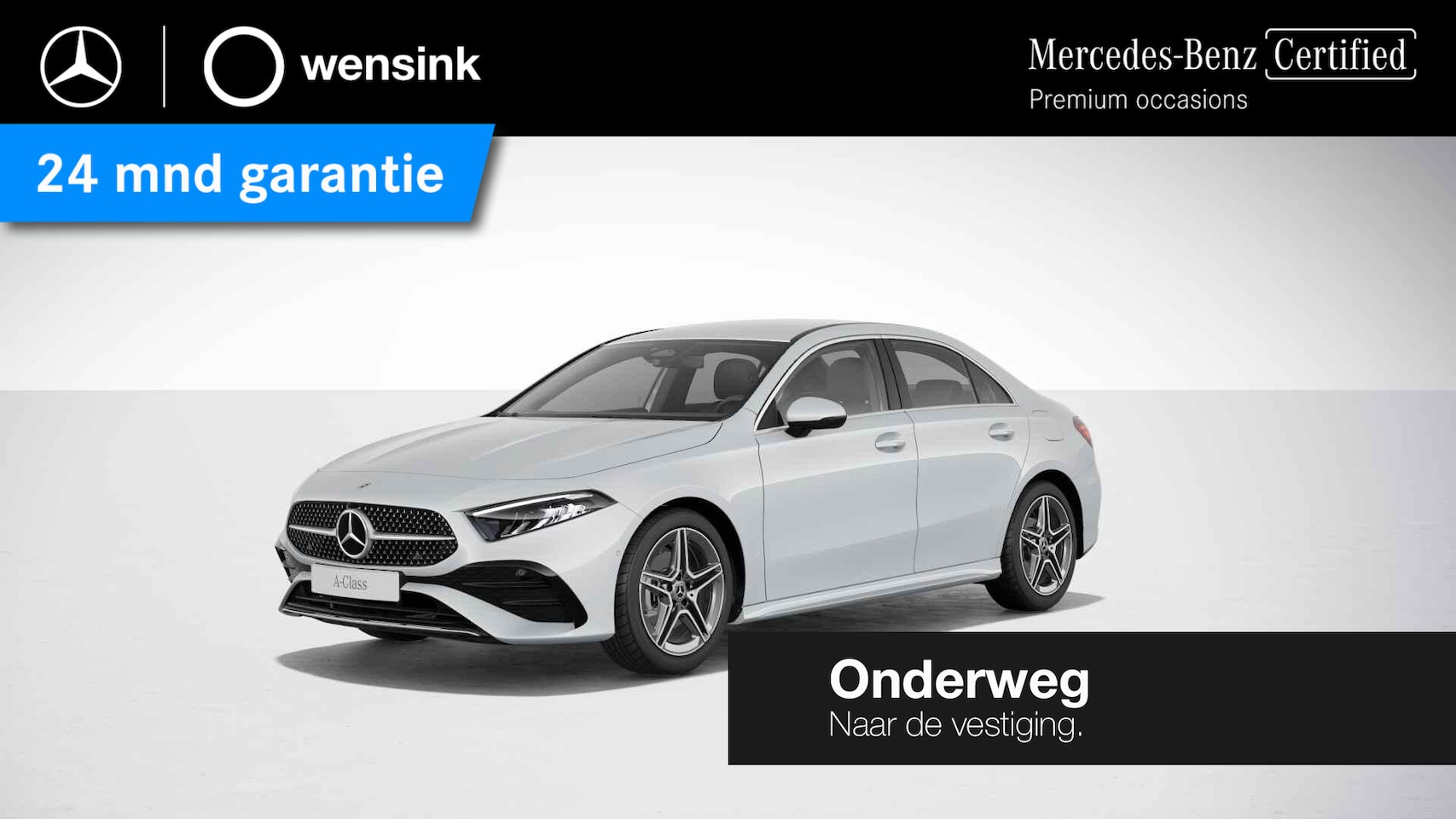 Mercedes-Benz A-klasse - 180 AMG Line | Widescreen | Keyless | Stoelverwarming | Achteruitrijcamera | - AutoWereld.nl