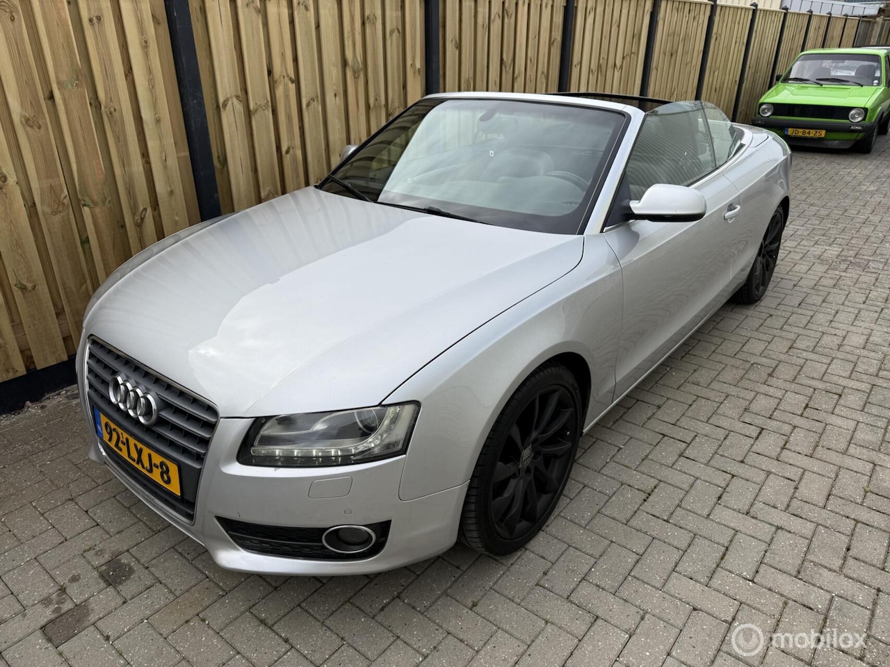 Audi A5 Cabriolet - 2.0 TFSI Pro Line 2010 Grijs - AutoWereld.nl