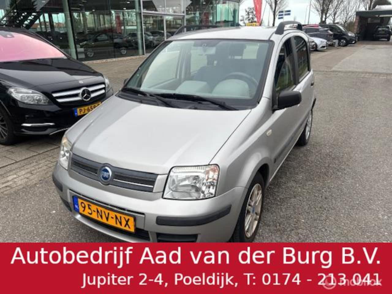 Fiat Panda - 1.2 Dynamic Hoge instap , Airco , Electr. ramen , Spiegels & deurvergrendeling met afstand - AutoWereld.nl
