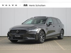 Volvo V60 - T6 Plug-in hybrid AWD Ultra Dark | Glossy Black Emblemen | Panoramadak met schuif-/kantelf