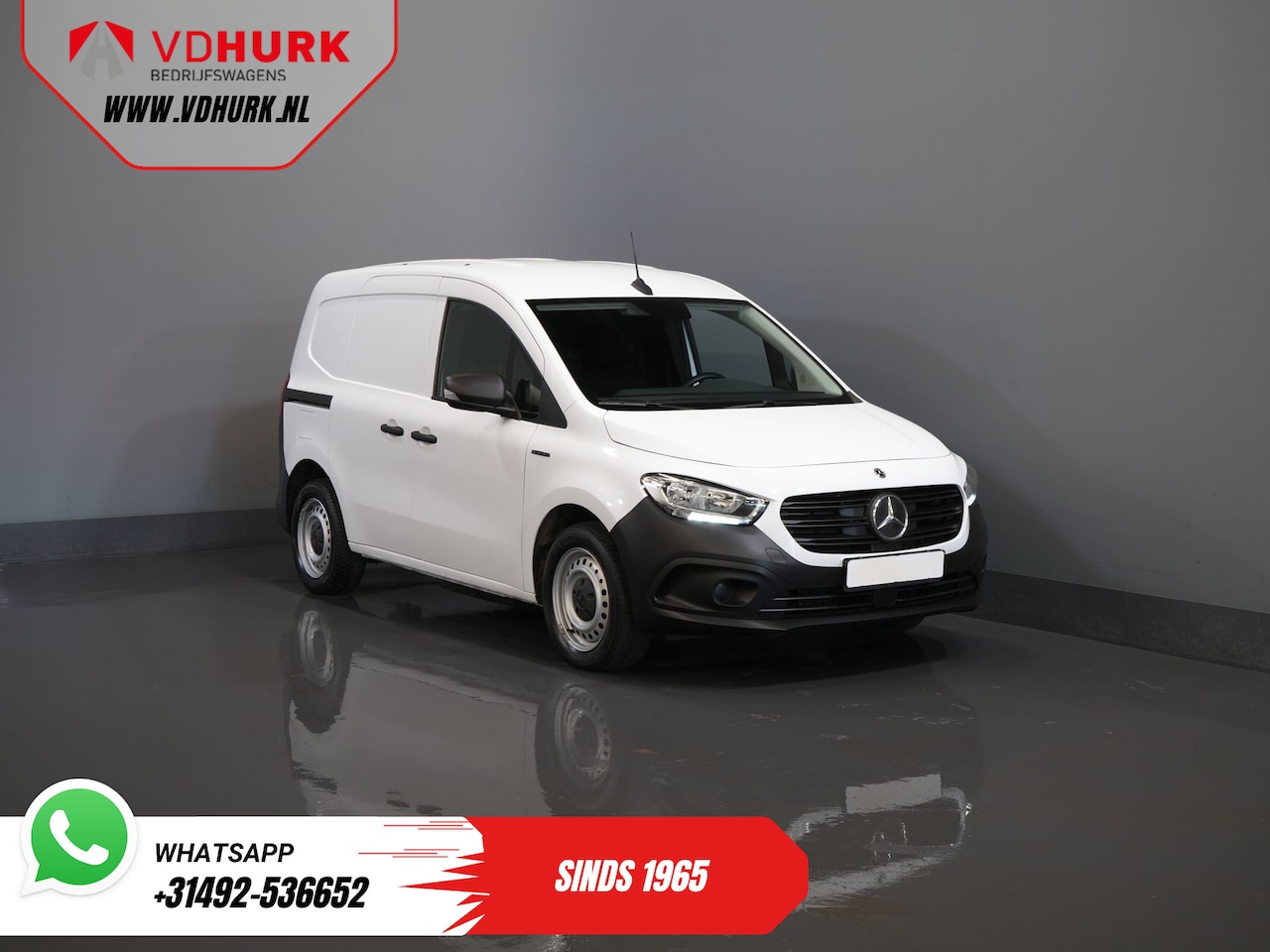 Mercedes-Benz eCitan - 112 51 kWh 284 km WLTP Trekhaak/ Climate/ PDC/ Radio - AutoWereld.nl