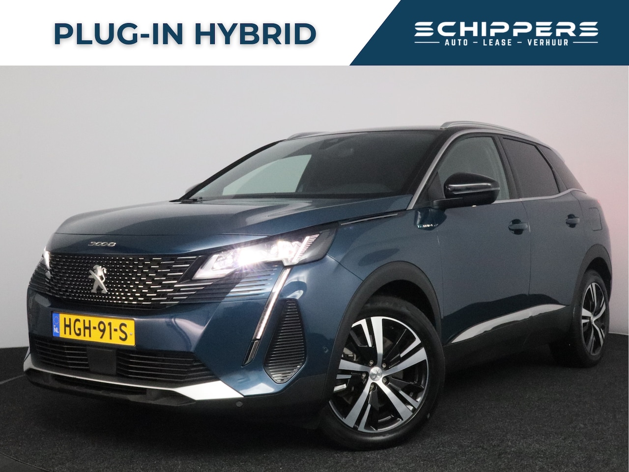 Peugeot 3008 - 1.6 HYbrid4 300 GT Pack Business | Half Leder | 300PK | PHEV | Navi | - AutoWereld.nl