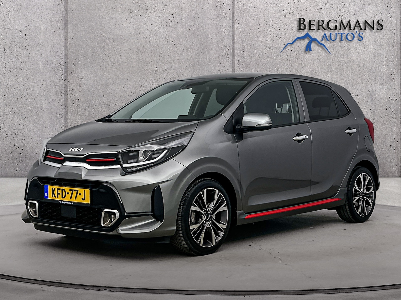Kia Picanto - 1.0 DPi GT-Plusline // LEDER // STOEL + STUUR VERWARMING // KEYLESS // - AutoWereld.nl
