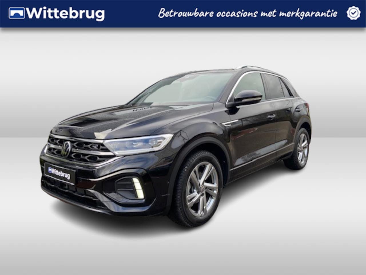 Volkswagen T-Roc - 1.0 TSI R-Line / 17"LMV / NAVI / APP.Connect / Ergo active Stoel - AutoWereld.nl