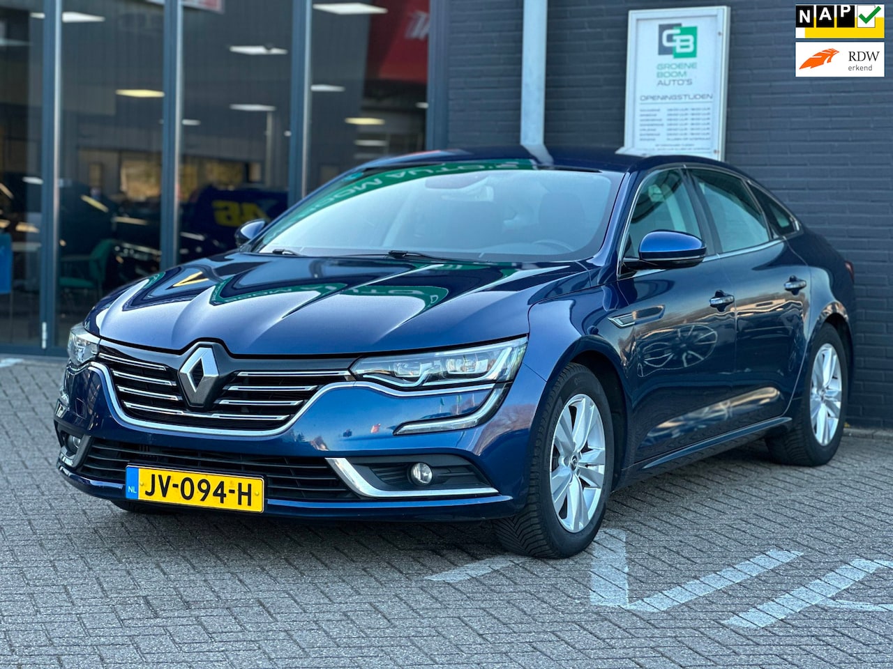 Renault Talisman - 1.6 TCe Zen/2E EIG/NAVI/AIRCO/AUTOMAAT/NETTE STAAT!! - AutoWereld.nl