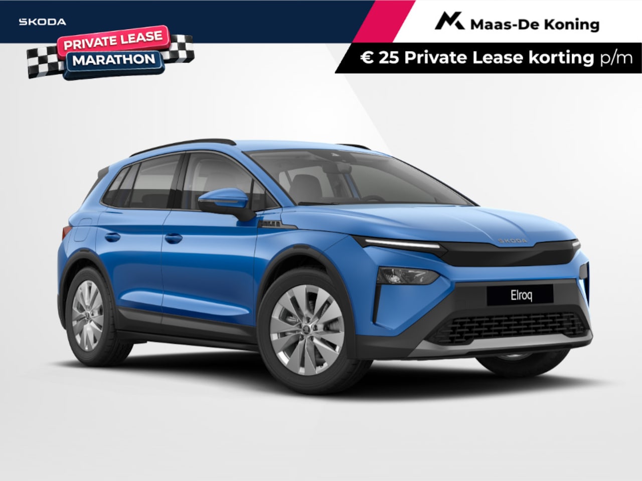 Skoda Elroq - 50 Selection | Trekhaak wegklapbaar | PRIVATELEASE 407,- PER MAAND!! | 3000,- INRUILPREMIE - AutoWereld.nl