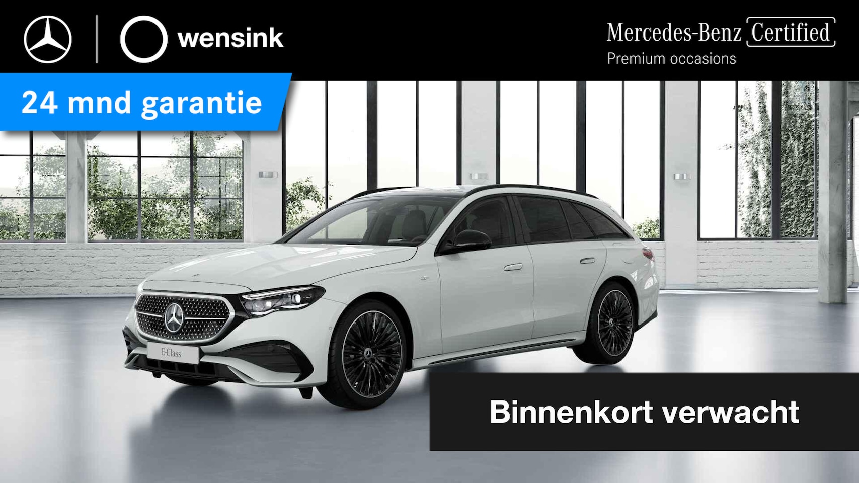 Mercedes-Benz E-klasse Estate - 300 e AMG Line | Superscreen | Night pakket | Panoramadak | Premium pakket | Leder pakket - AutoWereld.nl
