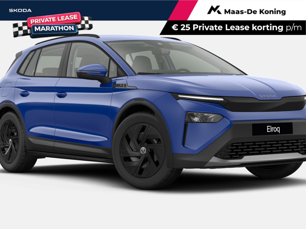 Skoda Elroq - Limited 50 Elektromotor 125 kW / 170 PK SUV Elektr isch | Energy Blue | Trekhaak wegklapba - AutoWereld.nl