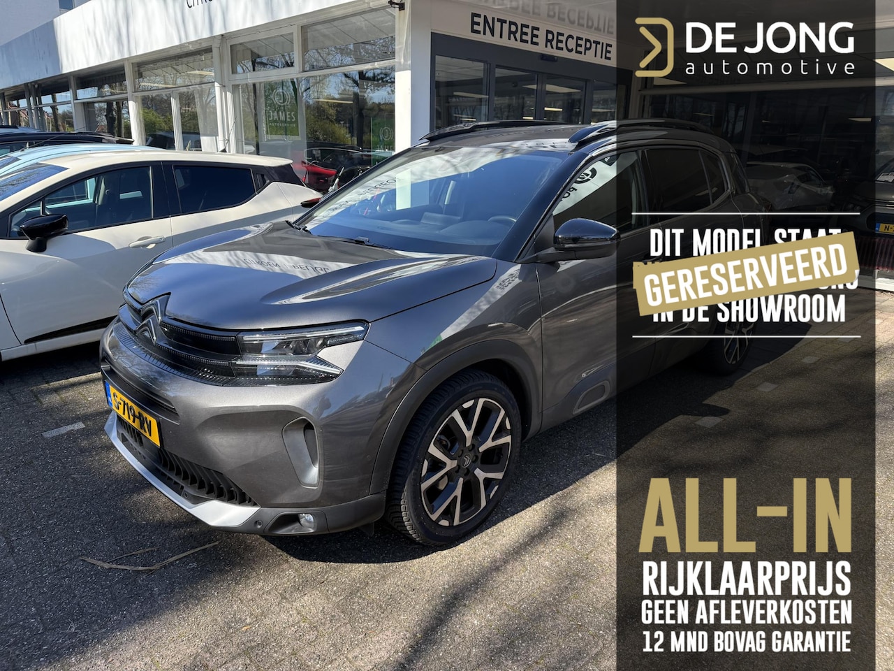 Citroën C5 Aircross - 1.2 PureTech Business Plus ALL INRIJKLAARPRIJS/Navi/Camera/Stoelverwarming/Adaptieve Cruis - AutoWereld.nl