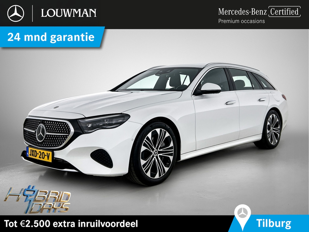 Mercedes-Benz E-klasse Estate - 300 e Luxury Line Plug-In Hybride Trekhaak | Rijassistentiepakket plus | Parkeerpakket met - AutoWereld.nl