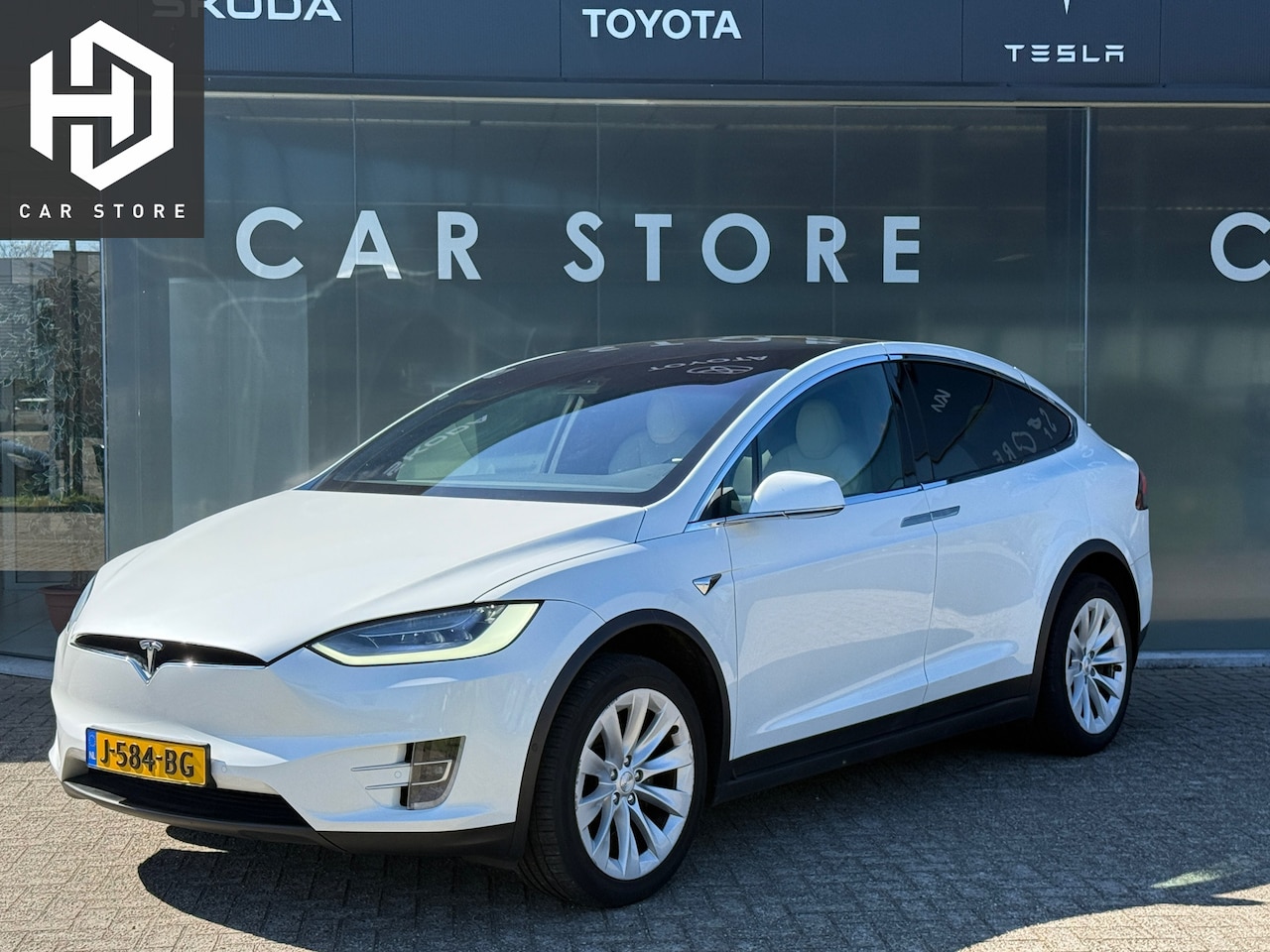 Tesla Model X - Long Range 7Persoons 100% SOH Dealer Onderhouden - AutoWereld.nl