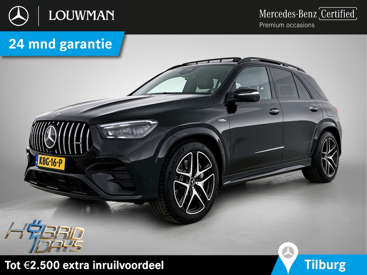 Mercedes-Benz AMG GLE - Mercedes-AMG 53 Hybrid 4MATIC+ AMG | Night Pakket | Panorama Schuif-Kanteldak | Burmester - AutoWereld.nl