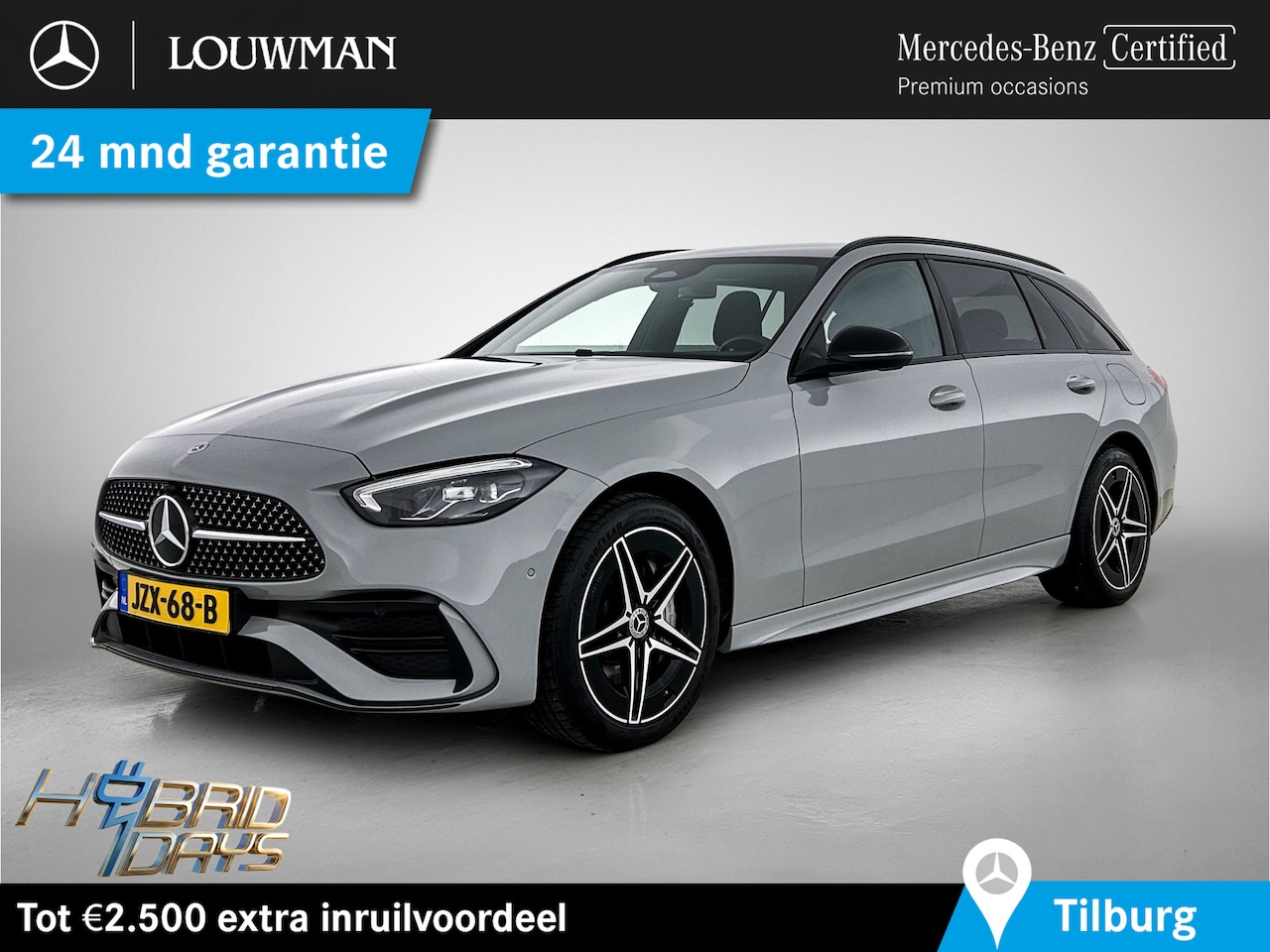 Mercedes-Benz C-klasse Estate - 300 e AMG Plug-In Hybride AMG Line | Night Pakket | Memory Voorstoelen | Easy-Pack Achterk - AutoWereld.nl