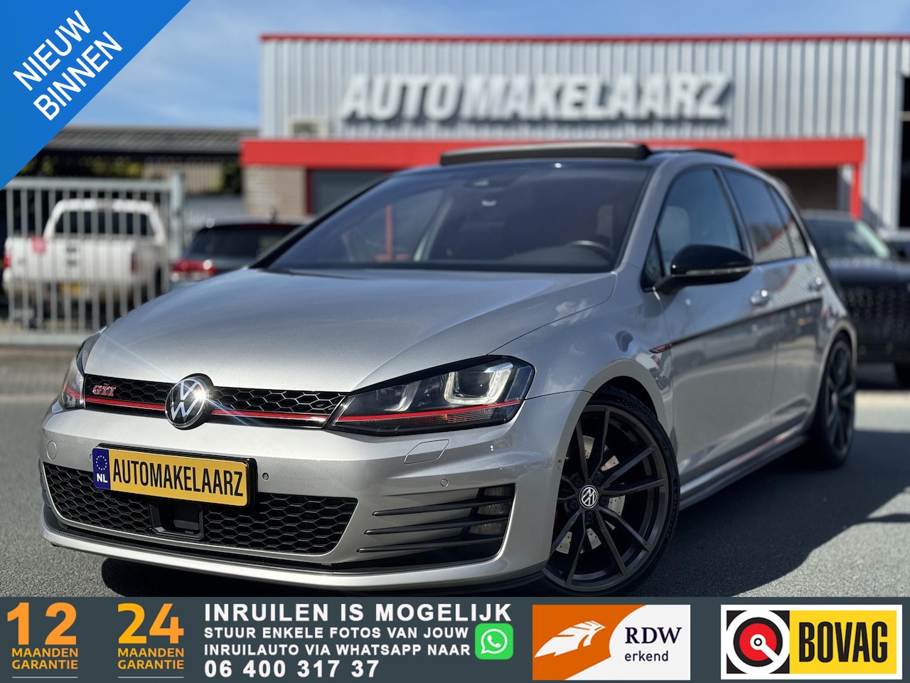 Volkswagen Golf - 2.0 TSI GTI Performance PANO 350PK STAGE 2 - AutoWereld.nl