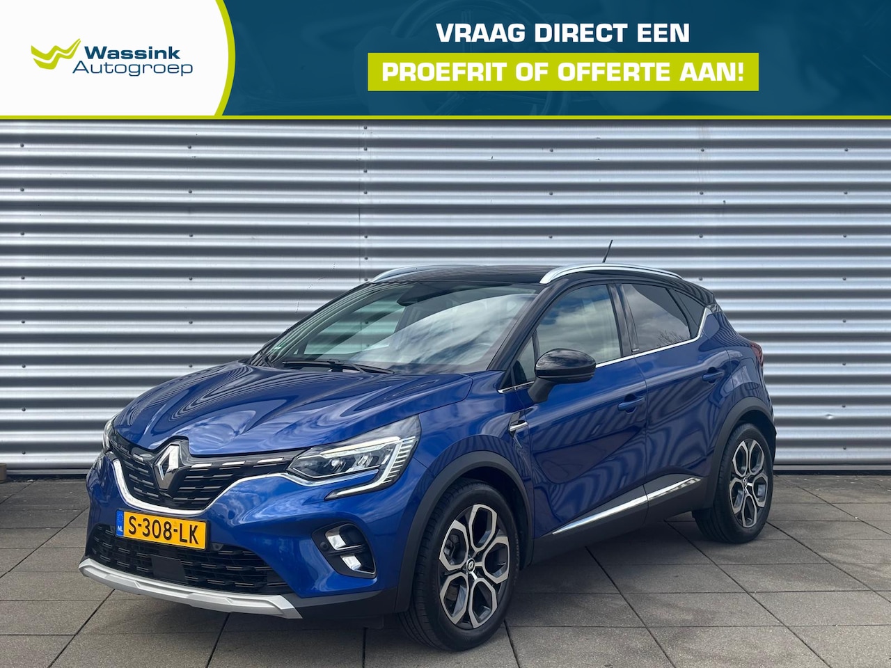 Renault Captur - 1.6 E-Tech Plug-in Hybrid 160 Intens Navigatie | Camera | LED - AutoWereld.nl