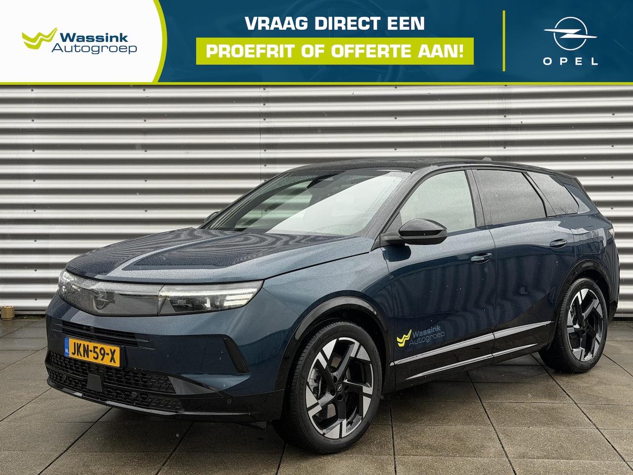 Opel Grandland - 1.6 Turbo Plug-in-Hybrid GS Leder pakket | Panorama Dak | Elektrische Stoelen | Stoel/Stuu - AutoWereld.nl