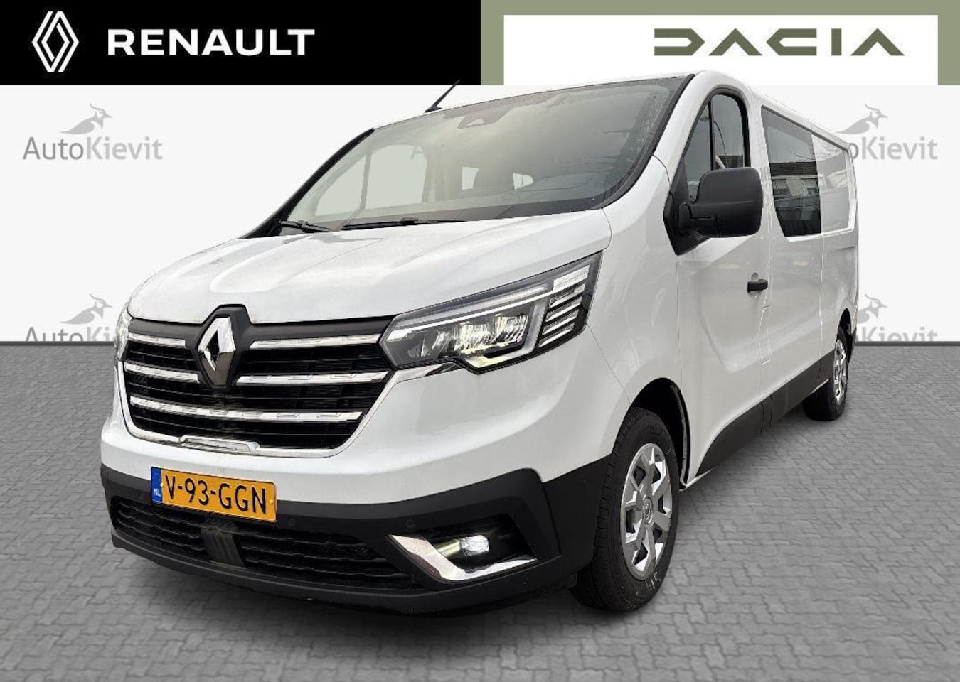 Renault Trafic - 2.0 Blue dCi 130 T30 L2H1 Advance DC - Dubbele Cabine - Parkeerhulp - Achterdeuren met rui - AutoWereld.nl