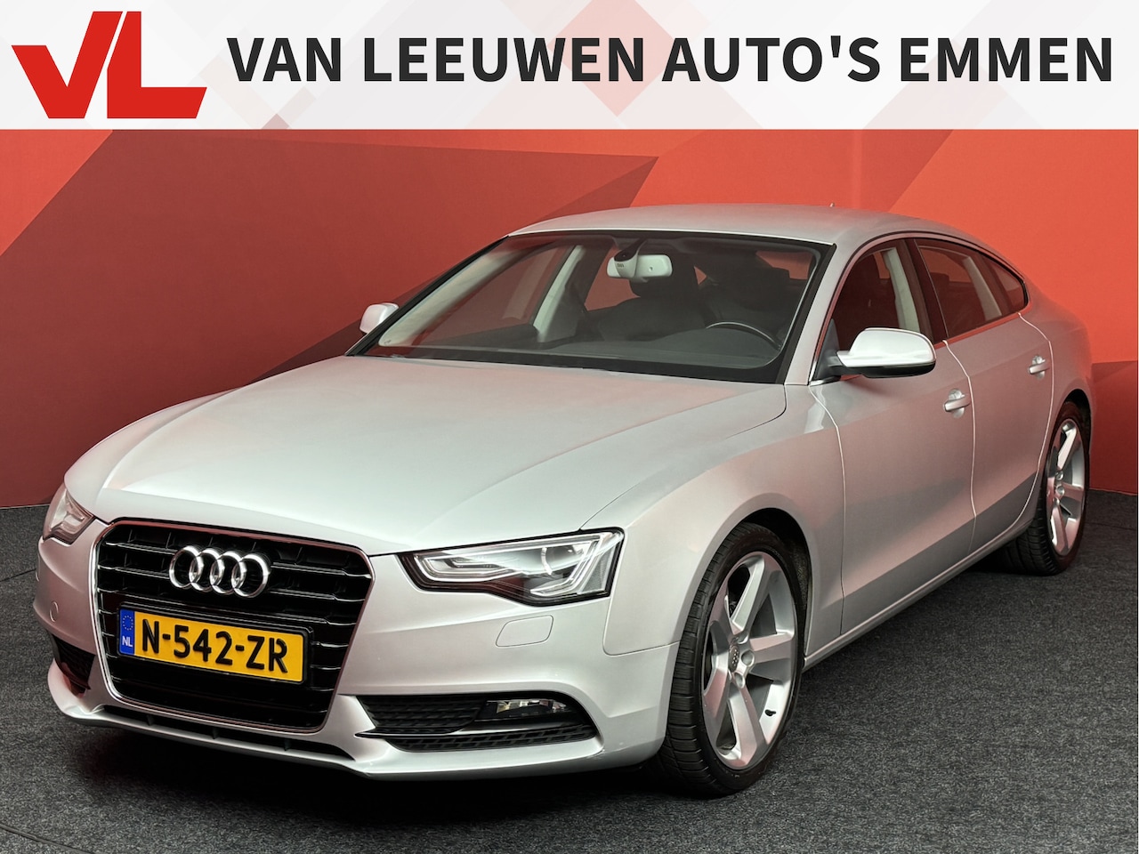 Audi A5 Sportback - 1.8 TFSI Pro Line | Cruise control | Lederen/alcantara bekleding | Voorstoelen verwarmd - AutoWereld.nl