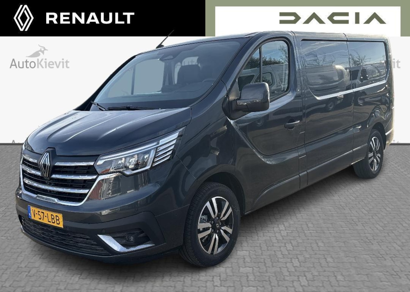 Renault Trafic - 2.0 Blue dCi 150 T30 L2H1 Extra - Reservewiel - Alarm -  17" lichtmetalen velgen Noir - Ho - AutoWereld.nl