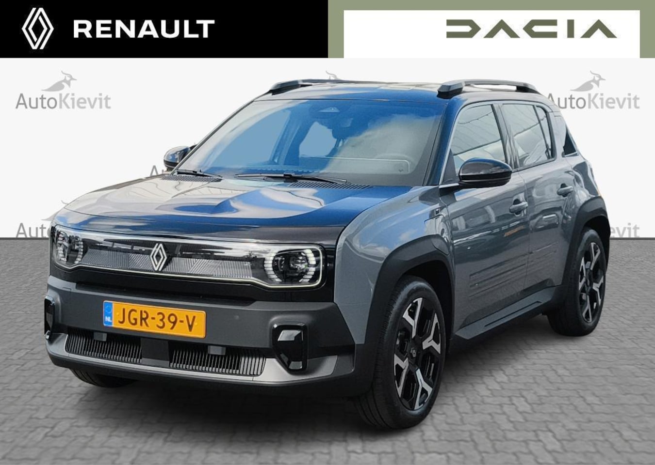 Renault 4 - comfort range techno 52 kWh - Demo / 5 JAAR GARANTIE / pack winter premium / motorkap zwar - AutoWereld.nl
