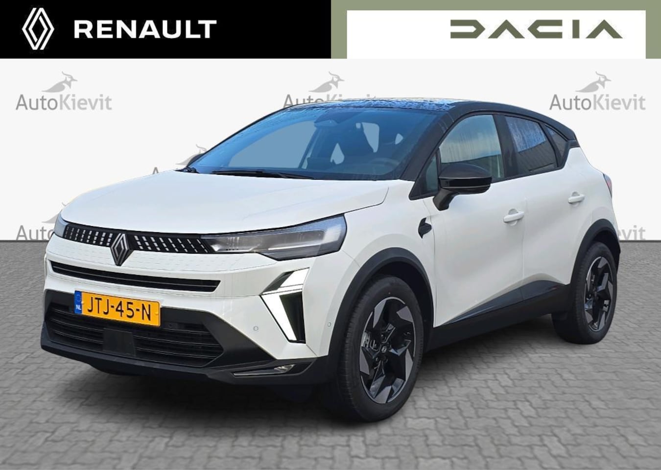 Renault Captur - 1.8 E-Tech full hybrid 160 techno - two-tone kleurstelling / pack winter / pack light & so - AutoWereld.nl
