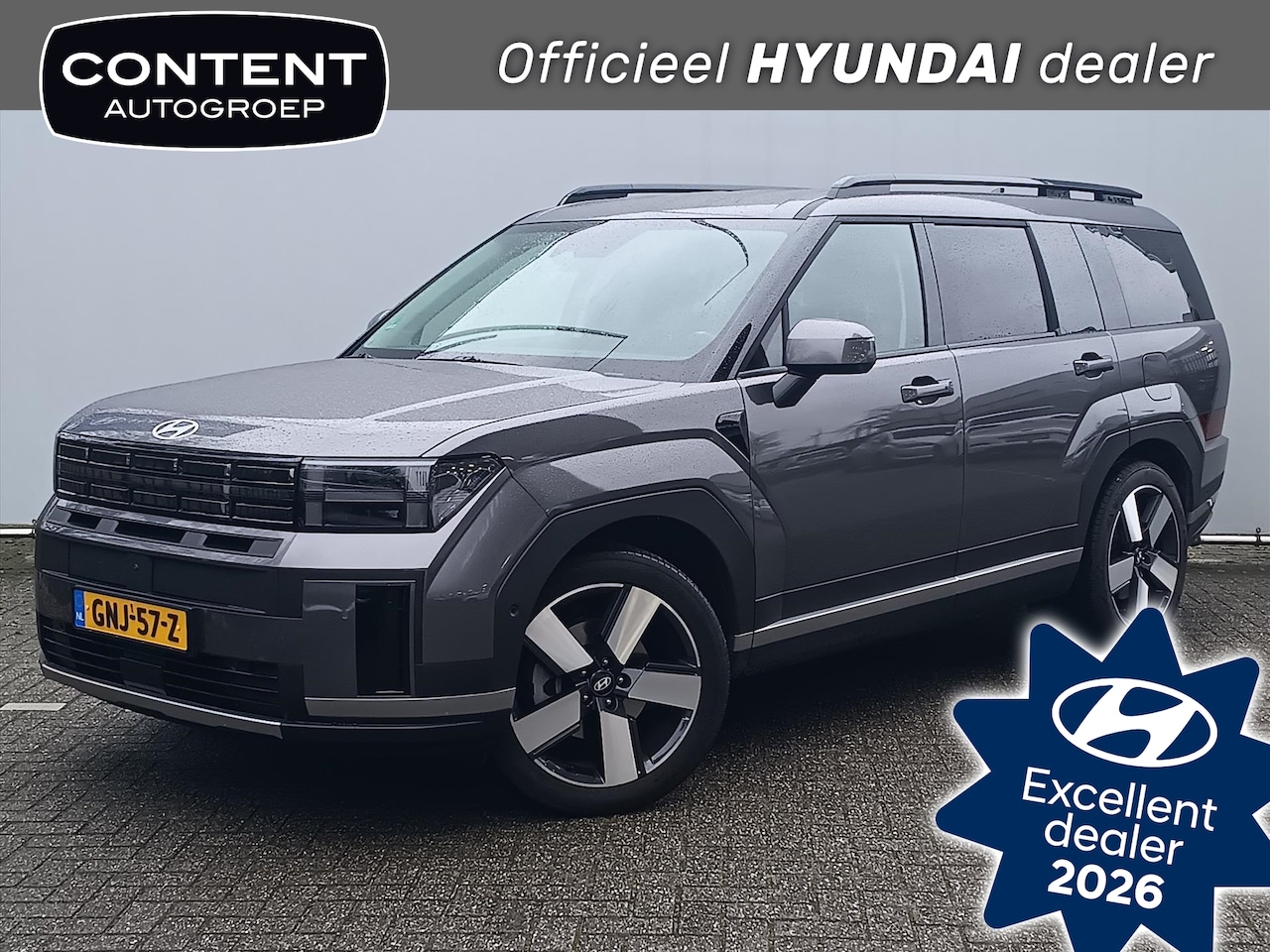 Hyundai Santa Fe - 1.6 T-GDi HEV 7-zits Premium | Navi | Cruise en Climate Control - AutoWereld.nl