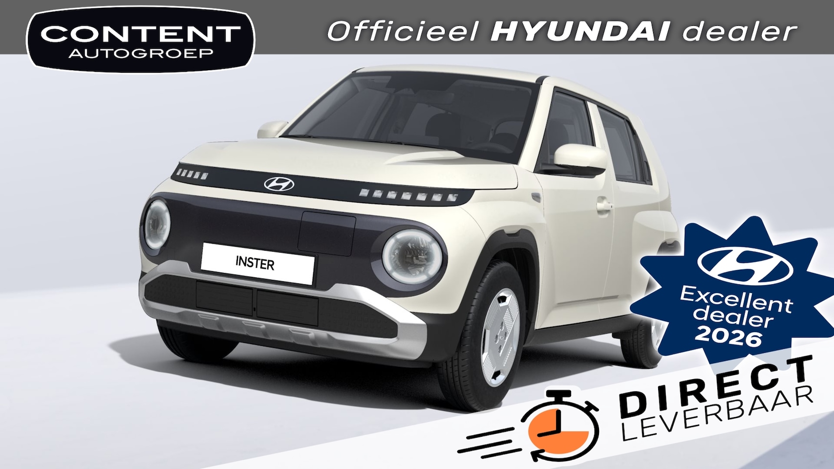 Hyundai Inster - 49 kWh 97pk E-Motion | Voorraaddeal - AutoWereld.nl