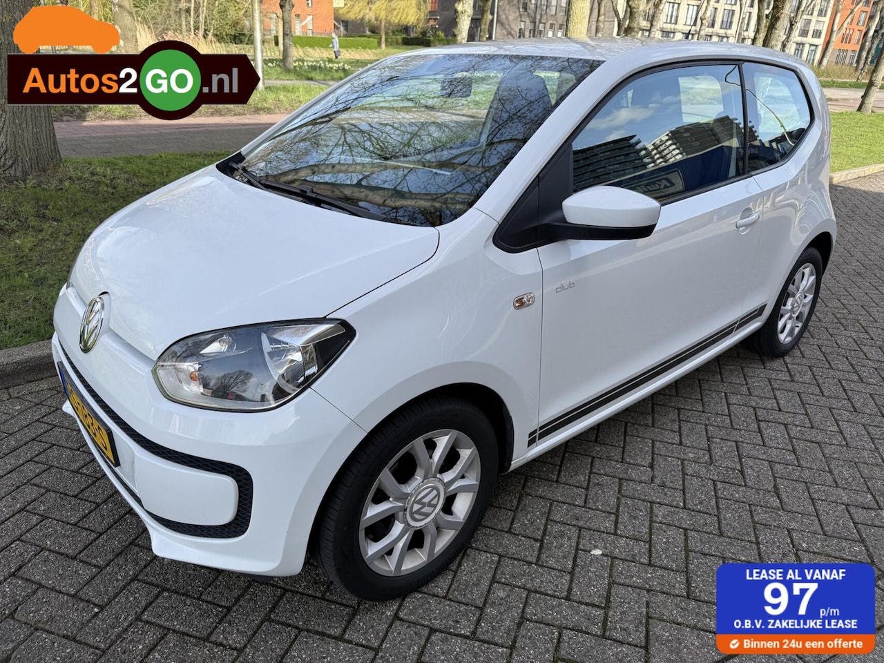 Volkswagen Up! - 1.0 take up! BlueMotion I Club uitvoering I Airco I elektr. ramen en centr deurvergr. I ri - AutoWereld.nl