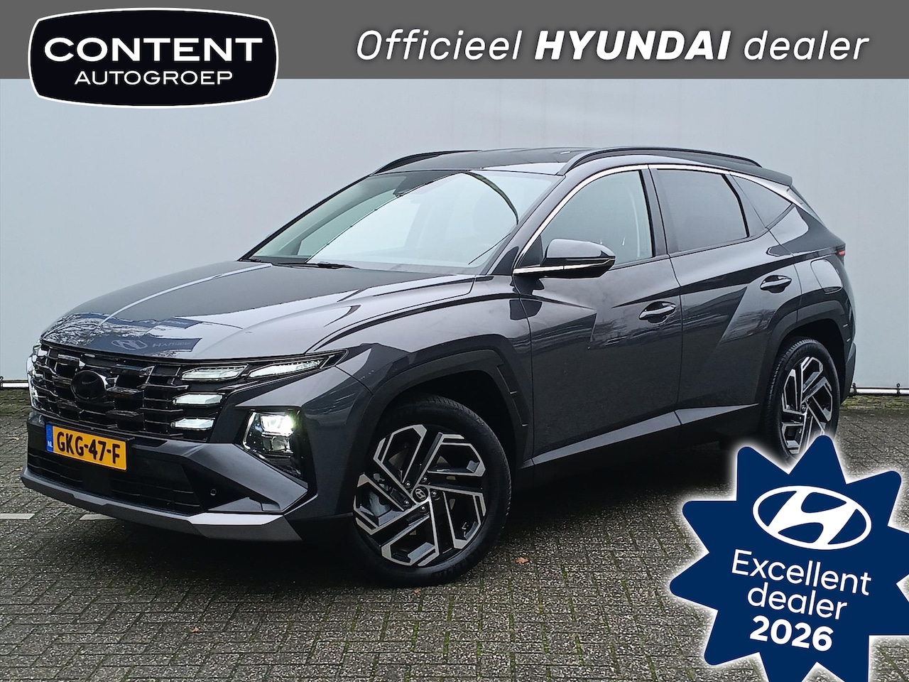 Hyundai Tucson - 1.6 PHEV 252pk 2WD Comfort | Navi | Cruise | Airco - AutoWereld.nl