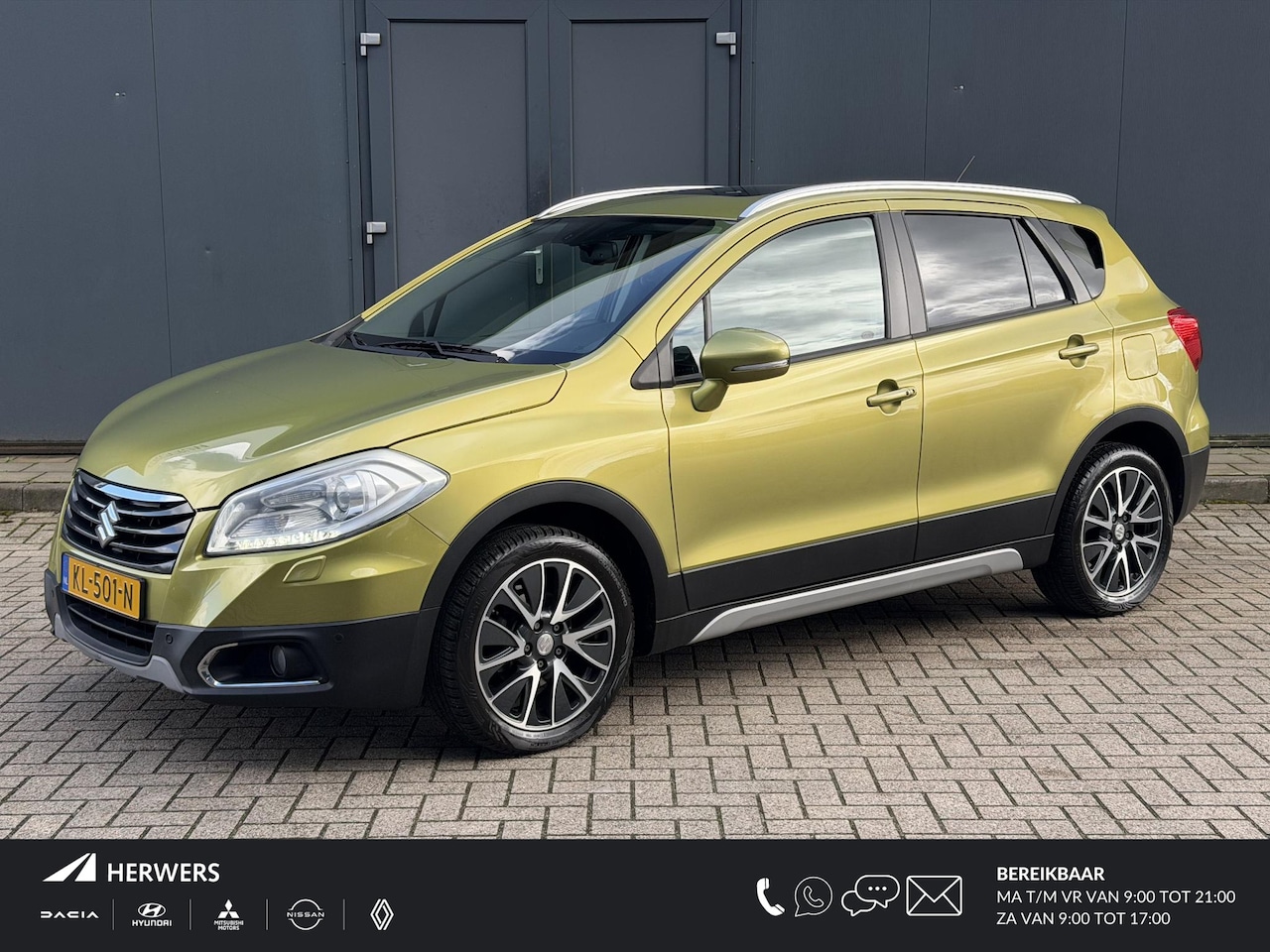 Suzuki SX4 S-Cross - 1.6 High Executive / Panorama schuifdak / Stoel verwarming / Cruise control / Navigatie / - AutoWereld.nl