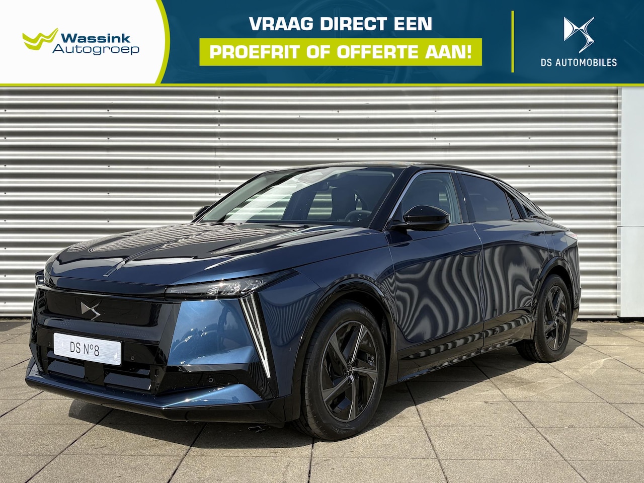 DS No 8 - Pallas 74 kWh | Pack Comfort FWD | Black DS Canvas Interior | Elektrisch verstelbare bestu - AutoWereld.nl