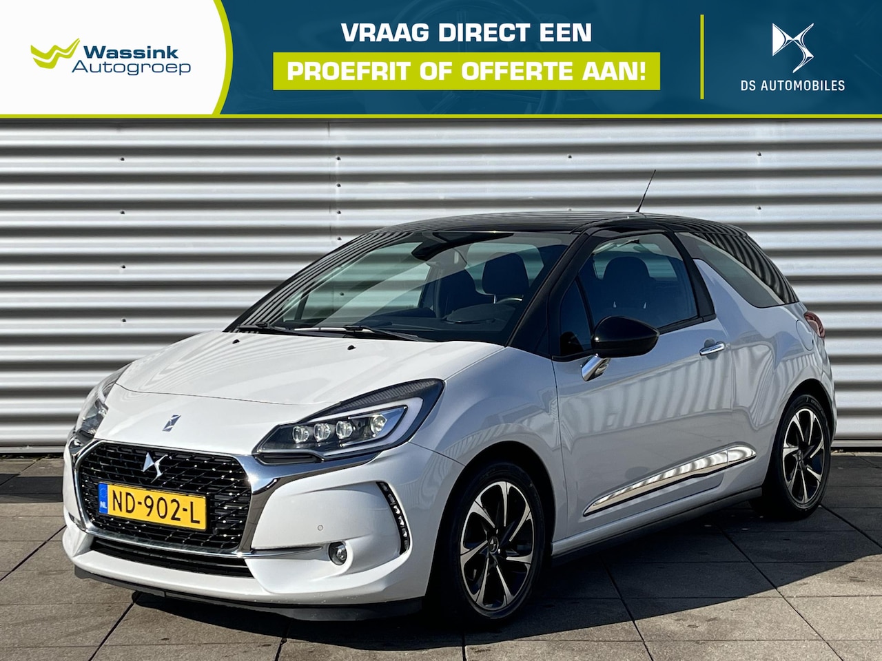 DS 3 - 1.2 PureTech So Chic 110 PK | Navigatie | LED voor en achter | Camera | Alcantara | Parelm - AutoWereld.nl