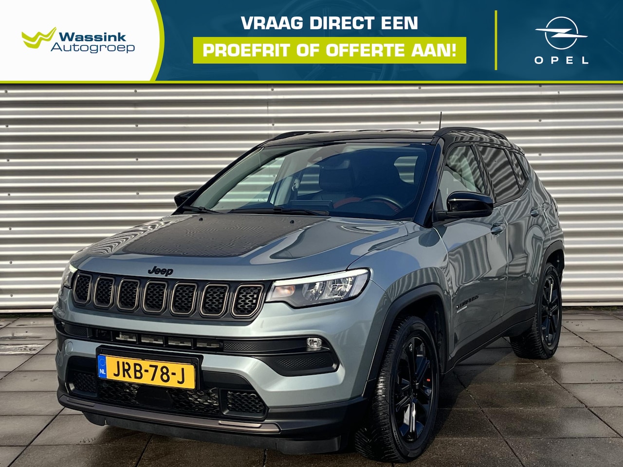 Jeep Compass - 4xe 240 Plug-in Hybrid Electric Trailhawk Navigatie | Camera | 18 Inch Lichtmetalen Velgen - AutoWereld.nl