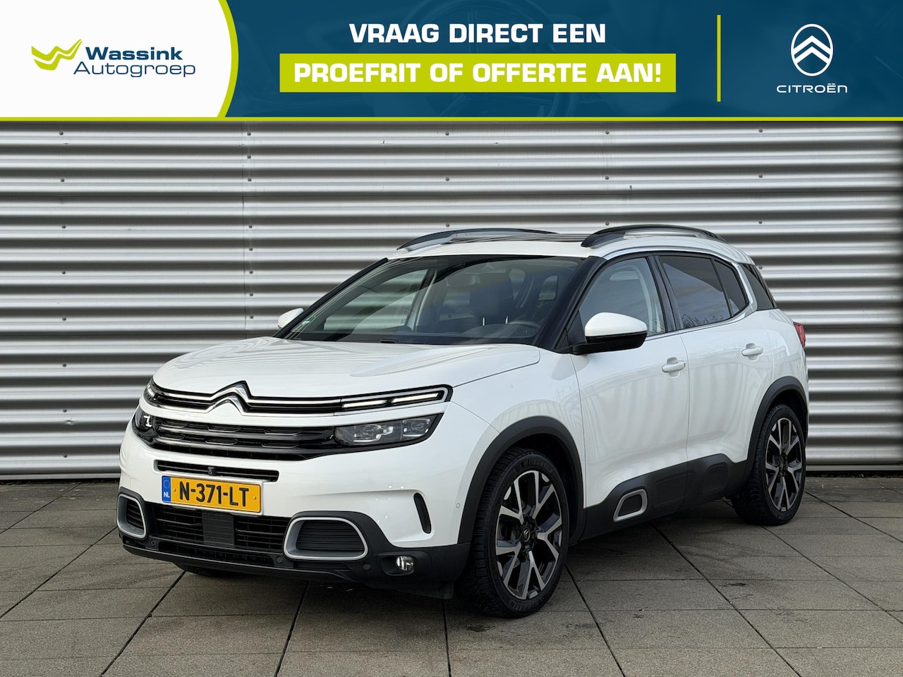 Citroën C5 Aircross - 1.2 PureTech Business Plus Automaat | Navigatie | Camera Voor en Achter | Leder | Schuifda - AutoWereld.nl