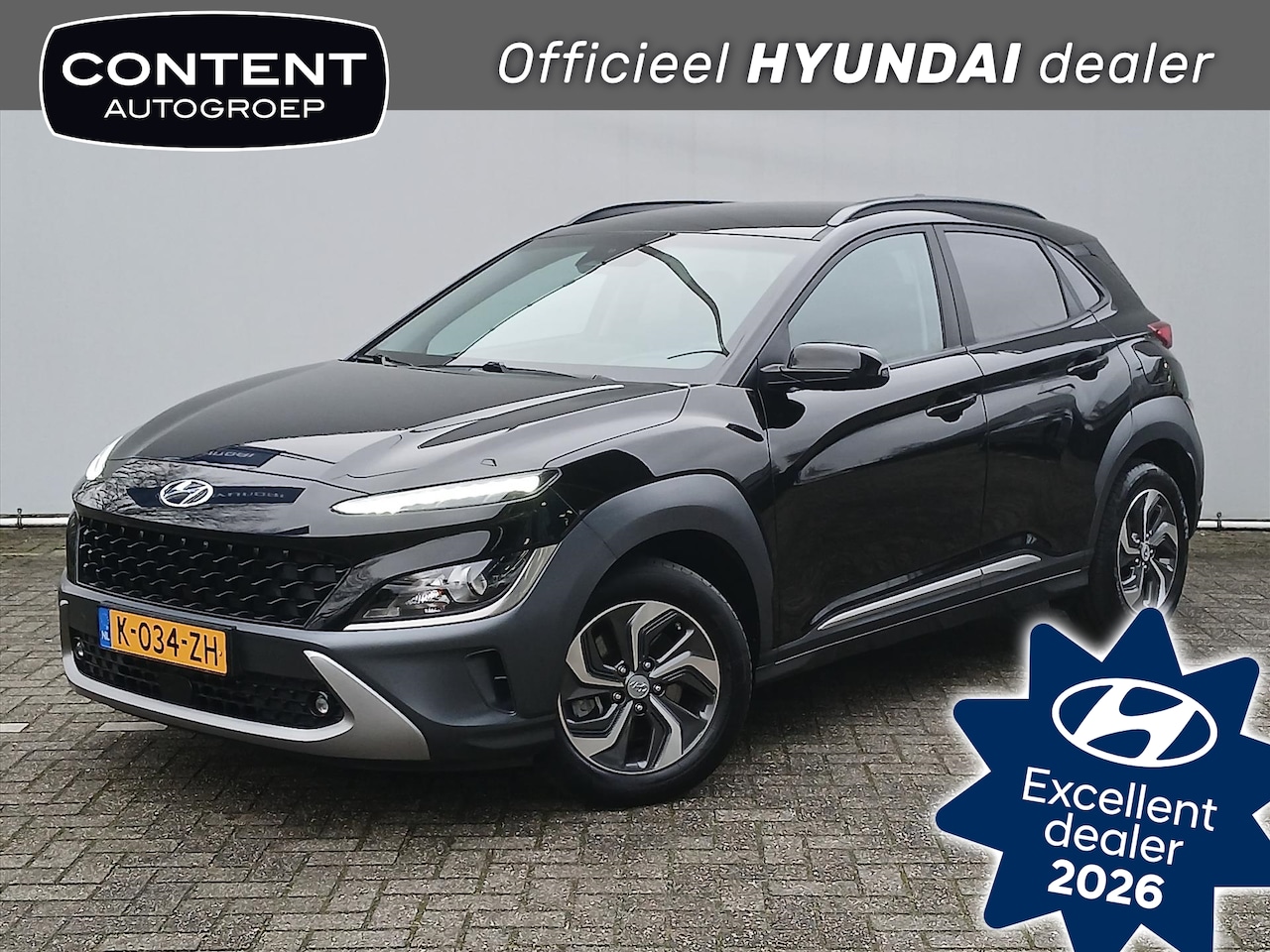 Hyundai Kona - 1.6 GDI HEV 141pk DCT Fashion // Clima // Navi - AutoWereld.nl