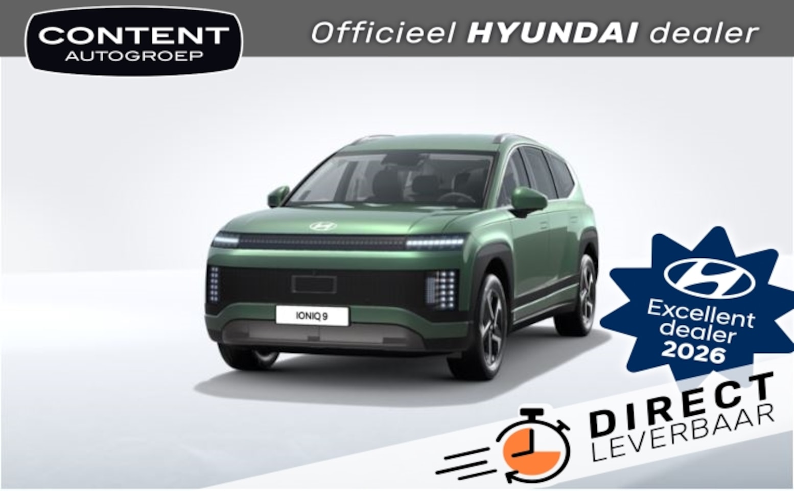 Hyundai IONIQ 9 - 110,3 kWh 218pk RWD Style I Nu te bestellen - AutoWereld.nl