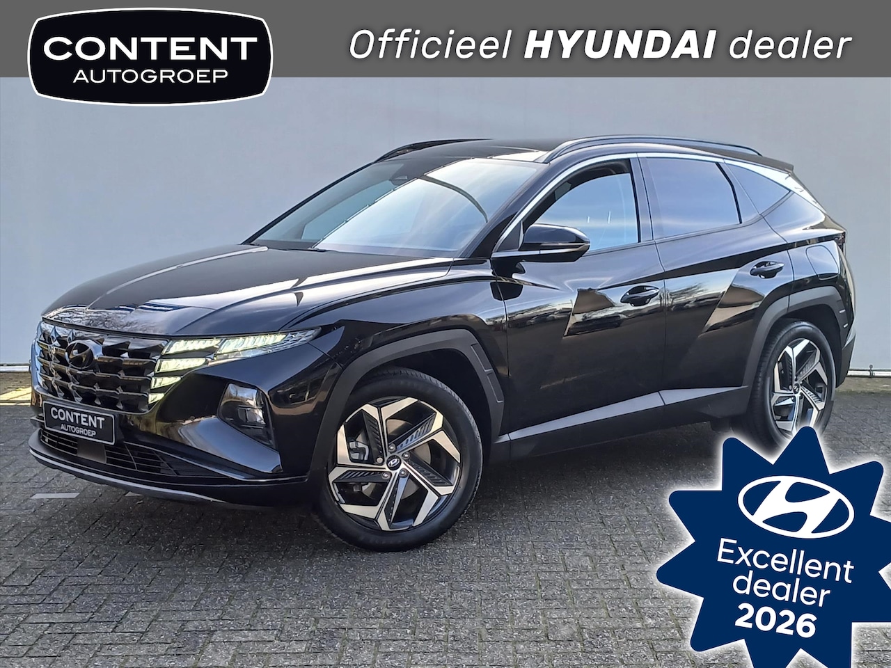 Hyundai Tucson - 1.6 T-GDi Plug-In AWD Premium Sky | Navi | Cruise en Climate Control - AutoWereld.nl