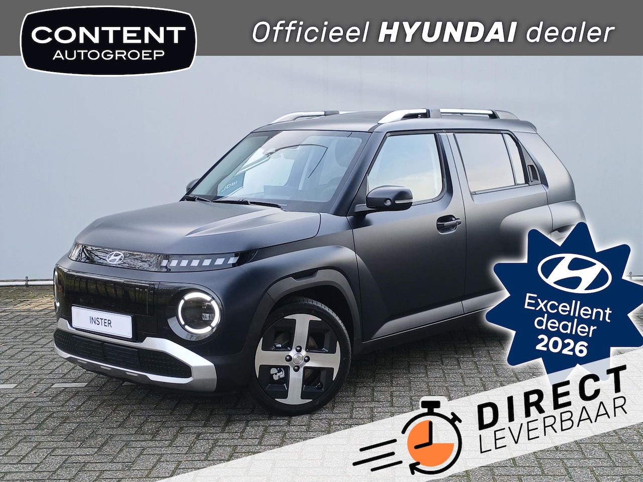 Hyundai Inster - 49 kWh 115pk 4-zits Evolve // Direct Leverbaar - AutoWereld.nl